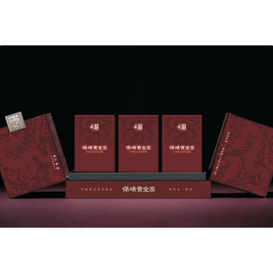 Baojing Golden Tea · Dragon & Phoenix Auspicious Harmony · 6-Star Black Tea Gift Box